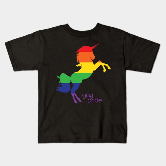 gay Kids T-Shirt by christinamedeirosdesigns